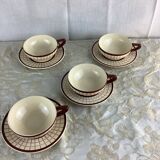 Tasses & Soucoupes anciennes Longchamp