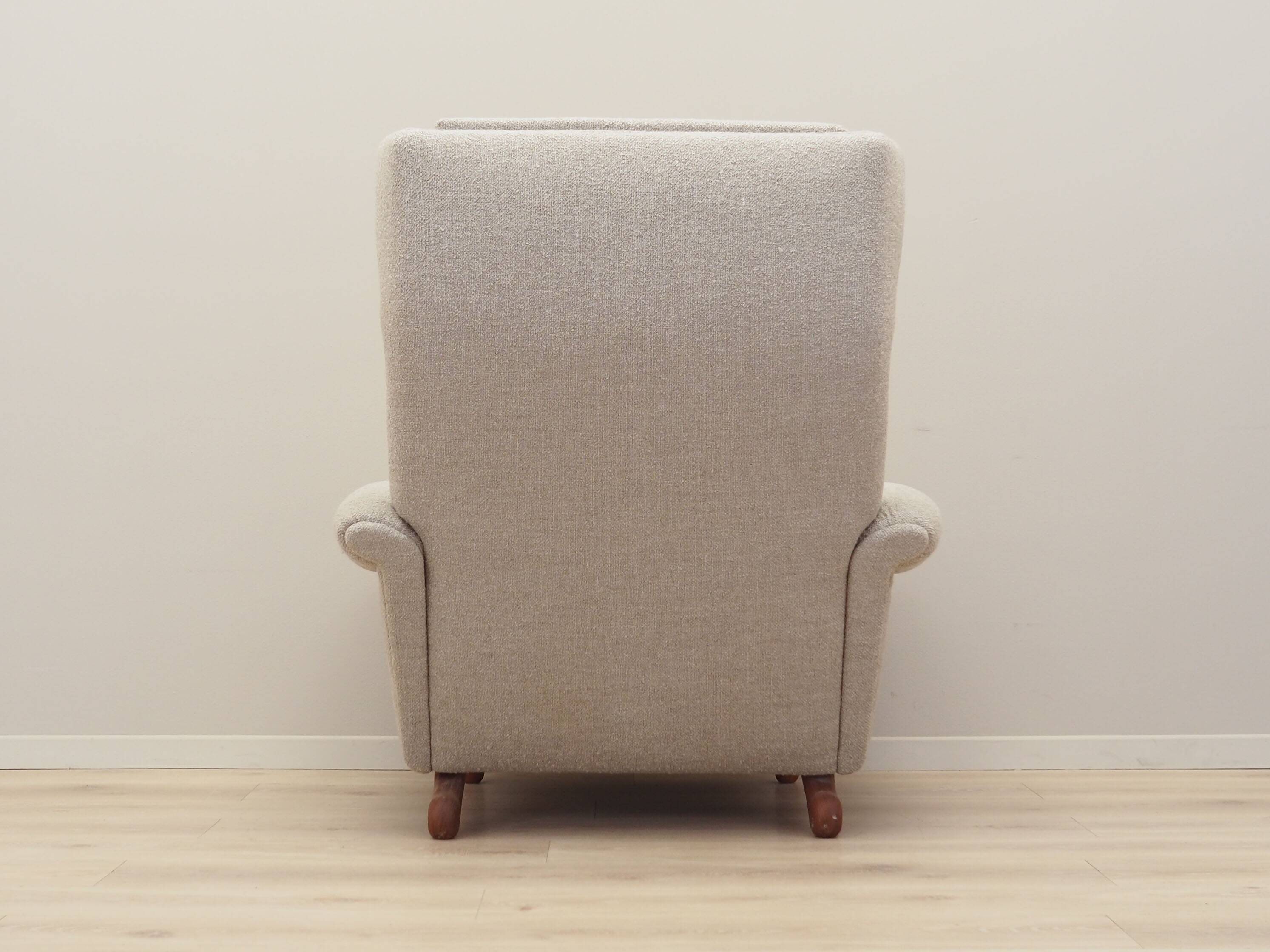 Teak armchair, Danish design, 1960s, designer: Aage Christiansen, production: Erhardsen & Andersen