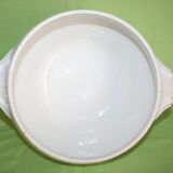 Large old 19 eme white porcelain tureen
