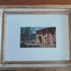 Oil painting on panel, Tuscan school, early 1900s