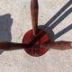 Round tripod stool