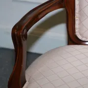 Vintage Walnut Lounge Chair, France