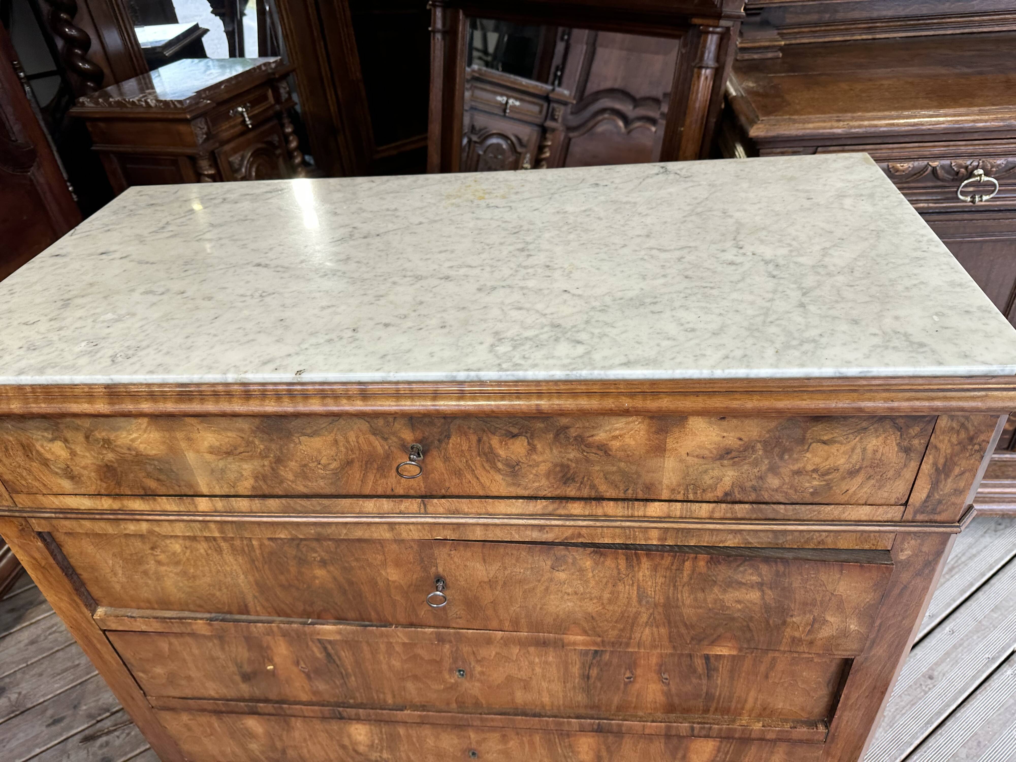 Louis Philippe chest of drawers