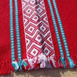 Nappe carrée et serviettes Basques