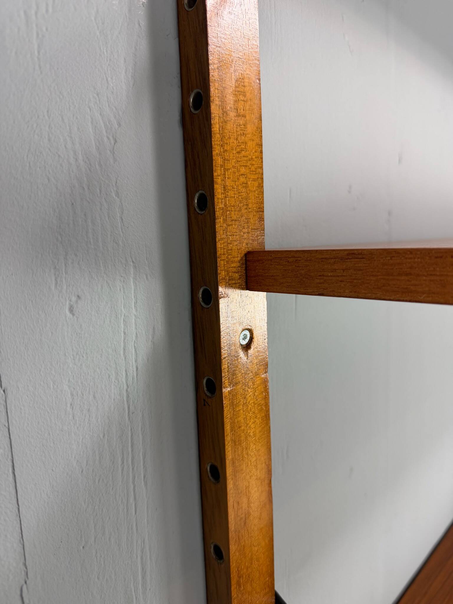 Poul Cadovius mid-century modern modular teak wall unit shelving for Cado, 1960