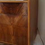Vintage 50's walnut chest of drawers