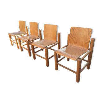 4 Knud Friis chairs