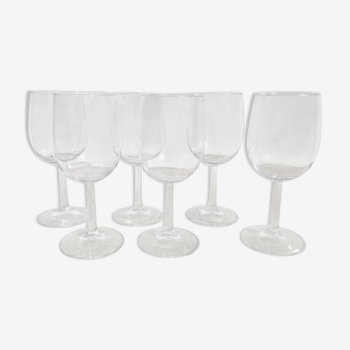 Lot de 6 verres à pied