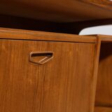 Mid-Century Freestanding Teak Desk, Denmark, 1960s