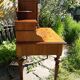 Walnut stepped desk nineteenth era