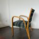 Fauteuil Bow Bois par Hugues Steiner 1950