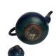 Chine petite verseuse bronze cloisonné début XXème