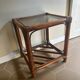 Bamboo and glass table
