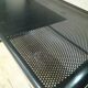 Desk shelves metal black vintage 80s