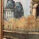 École Française XXe siècle, Notre-Dame-de-Paris, huile sur toile
