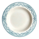 Deep plate Salins in ironstone, "Directoire" service