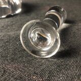 Baccarat Crystal Ashtray, Mortar and Pestle design, Stamped, France