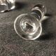 Baccarat Crystal Ashtray, Mortar and Pestle design, Stamped, France