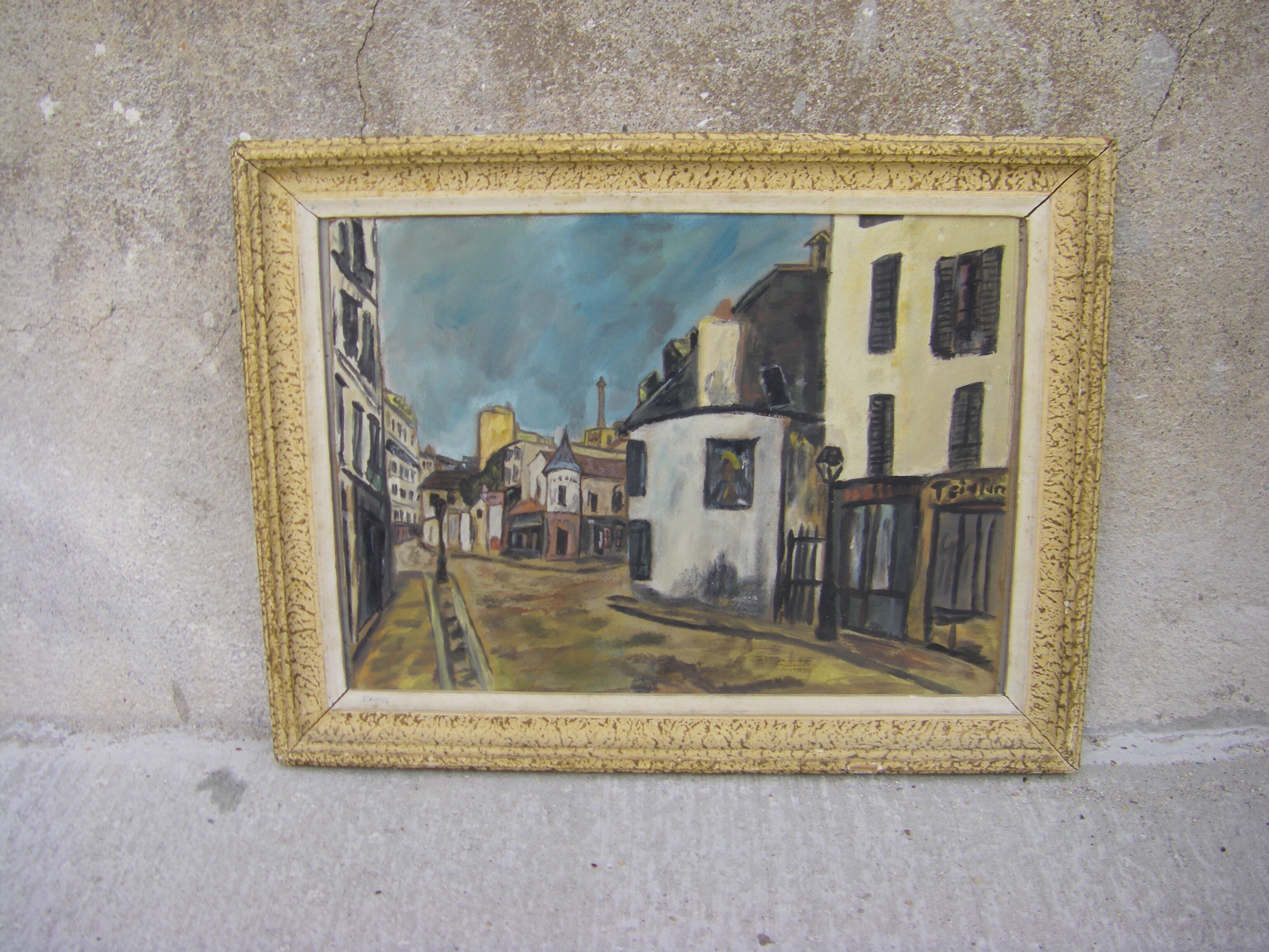 Painting "village view"