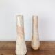Pair of marble vases