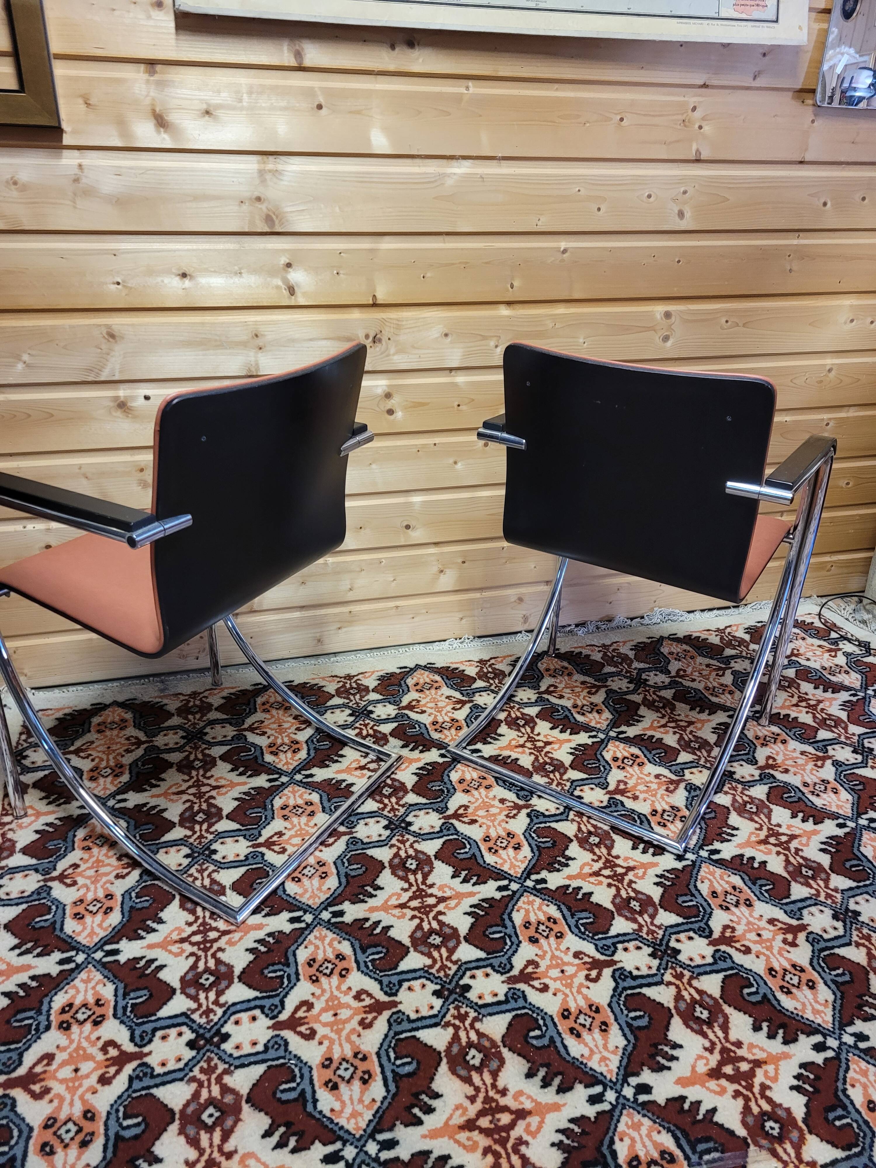 Pair of Jan Armgardt armchairs for Casala