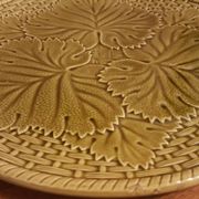 Gien Barbotine earthenware pie dish