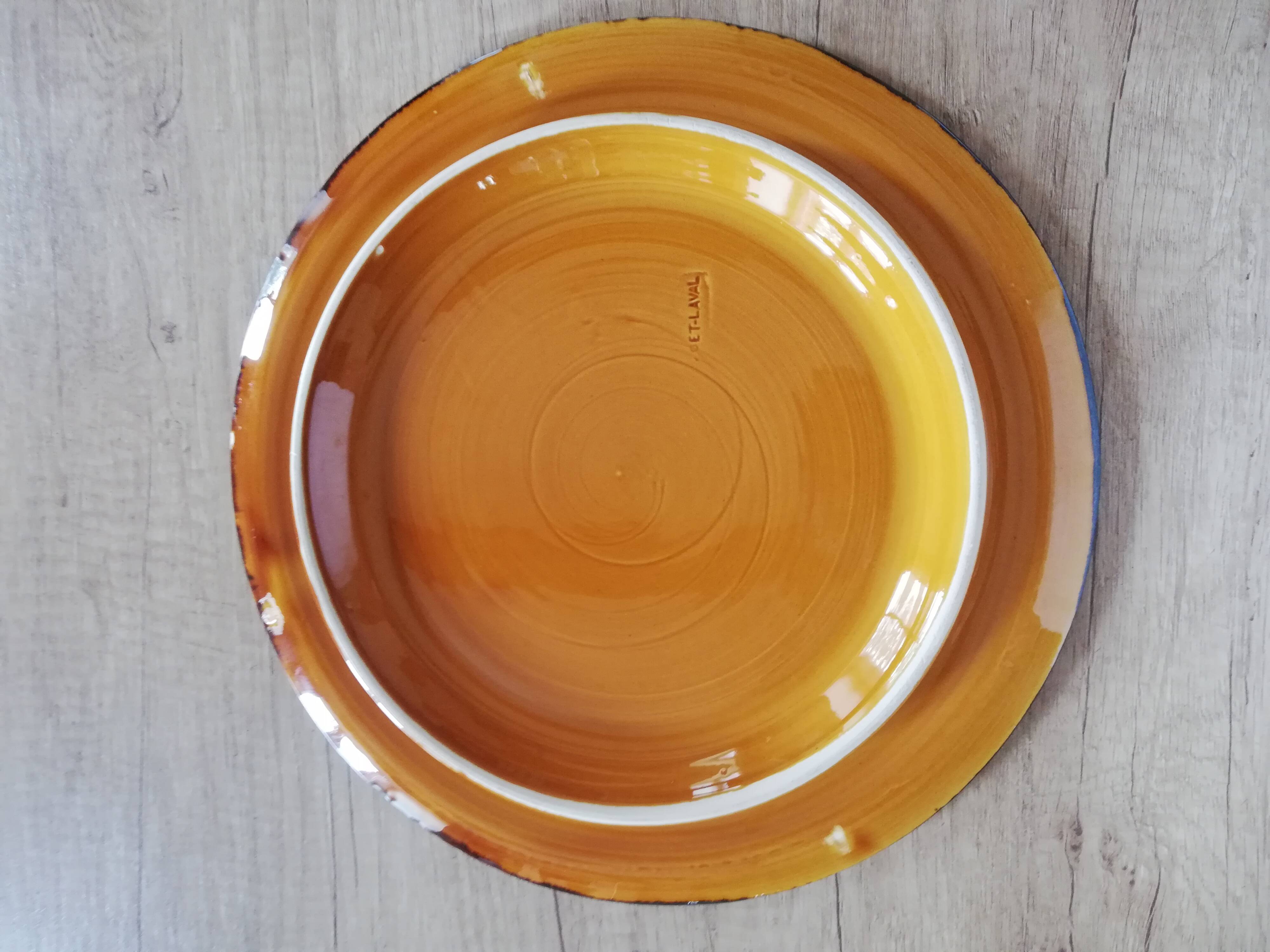 Antique ceramic trifle from Poet-Laval