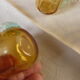 6 verres à liqueur modèle Georges Sand verre teinté