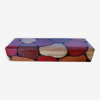 Wooden pencil box