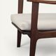 Scandinavian lounge chair in solid teak, 1960s