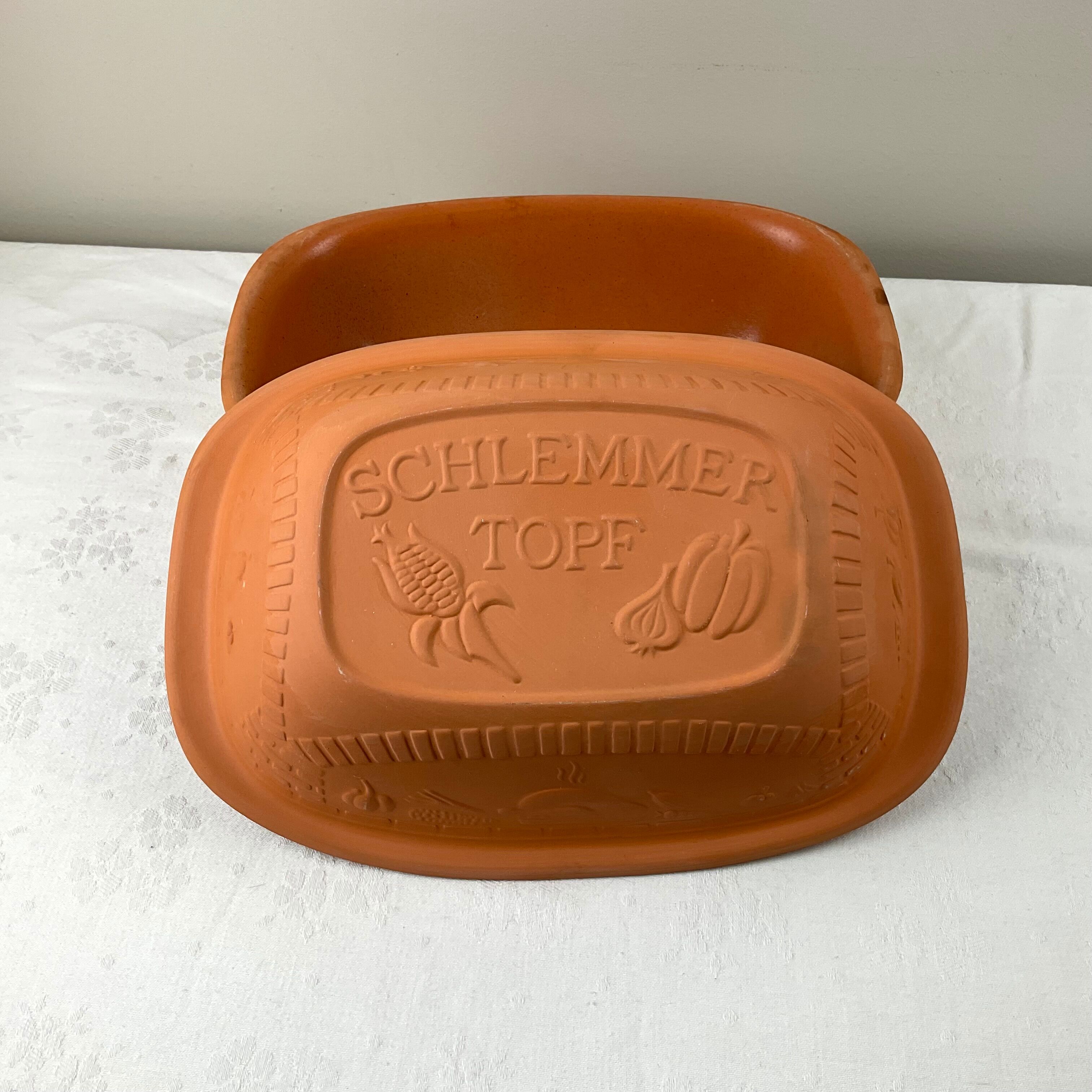 Cocotte terre cuite Römertopf Schlemmertopf - Scheurich