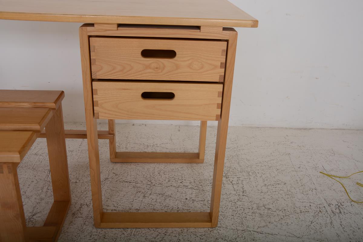 Desk and its stool dating from the 70s.
