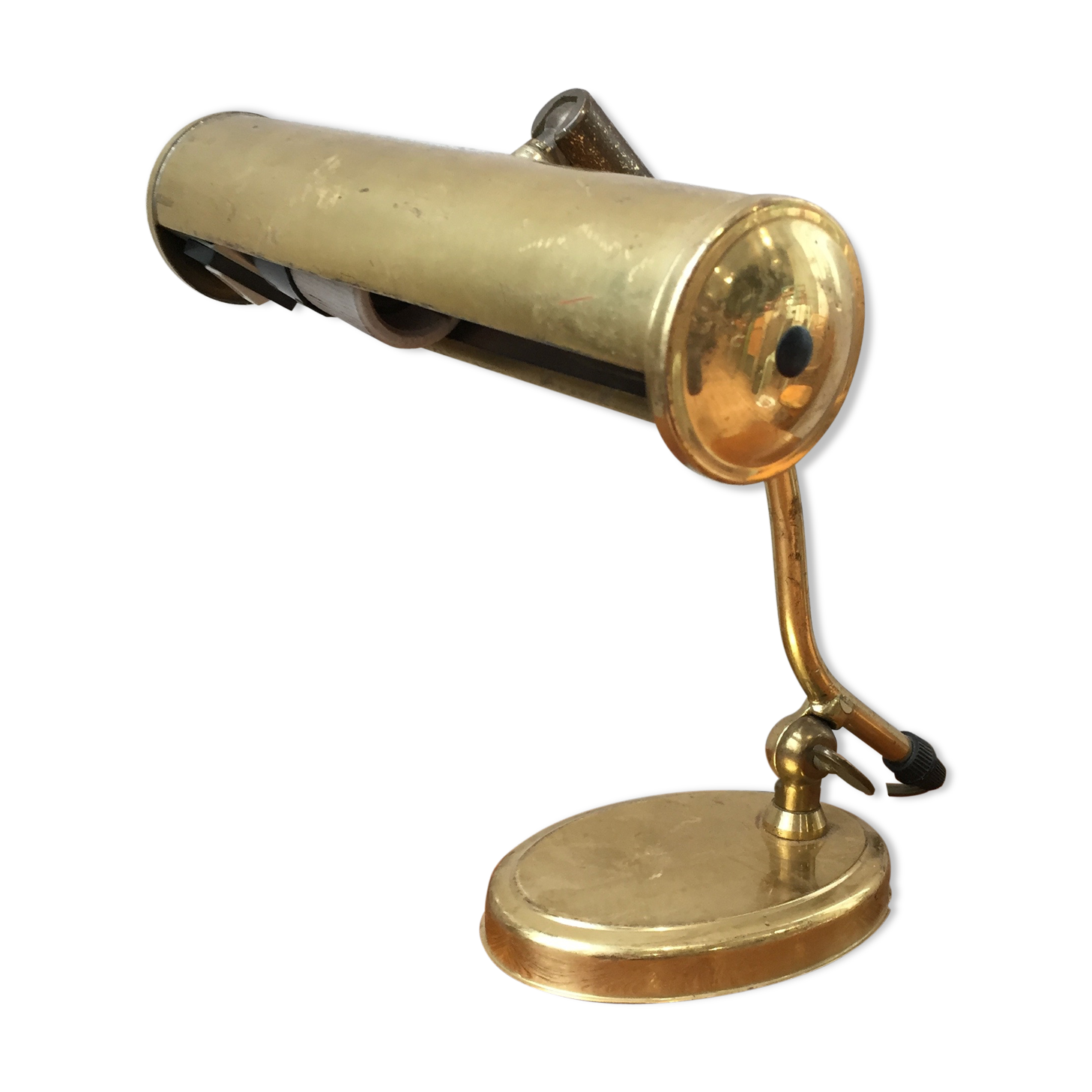 Pfaffle brass desk lamp