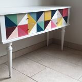 Console 4 tiroirs vintage