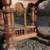 19th century table, solid wood