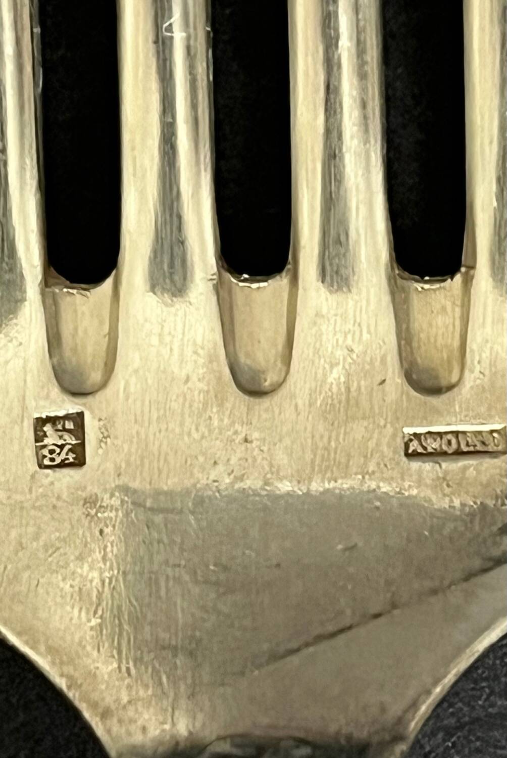 12 Apollo silver-plated cutlery pieces