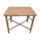 Vintage bamboo and rattan table
