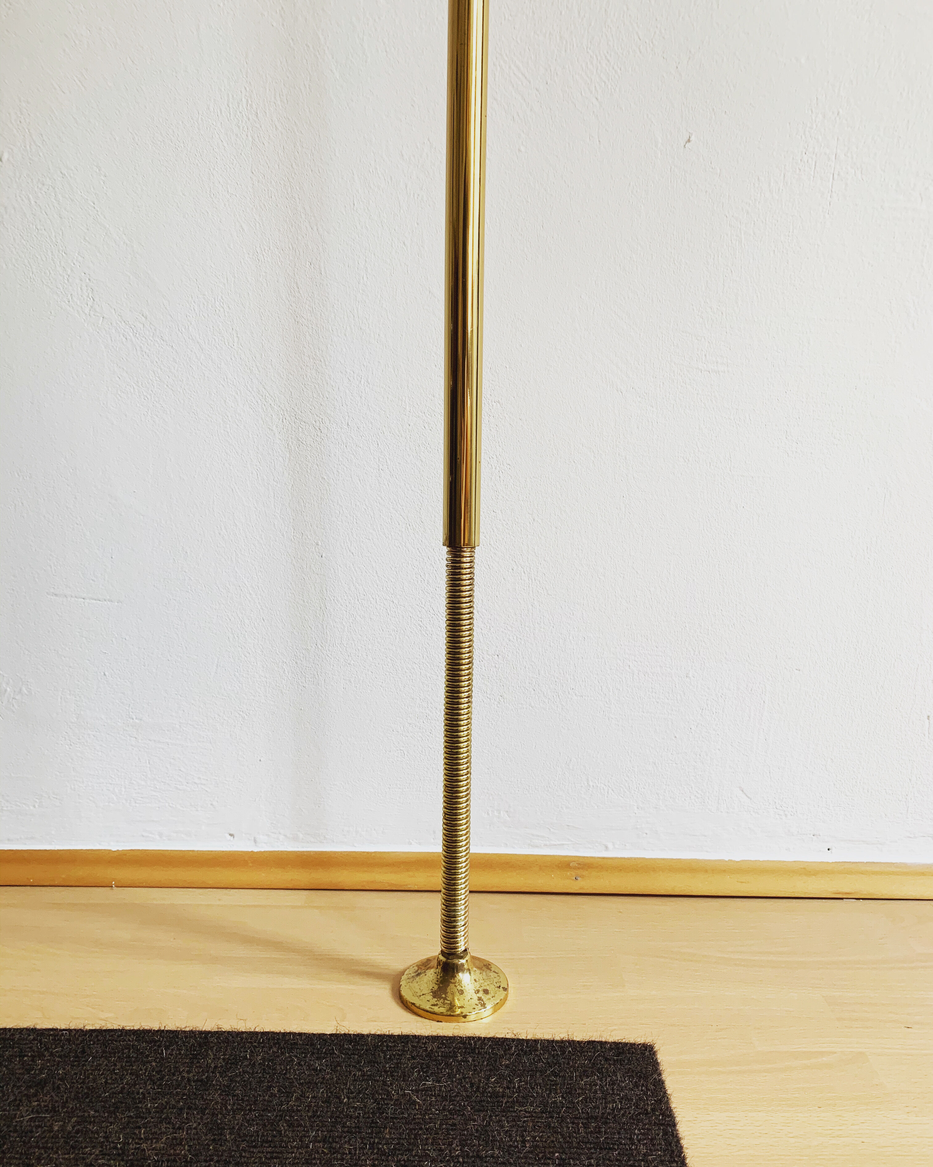 Mid-Century Modern brass BOCA arc lamp by Florian Schulz