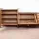 French enfilade in solid oak by Guillerme and Chambron 1960.