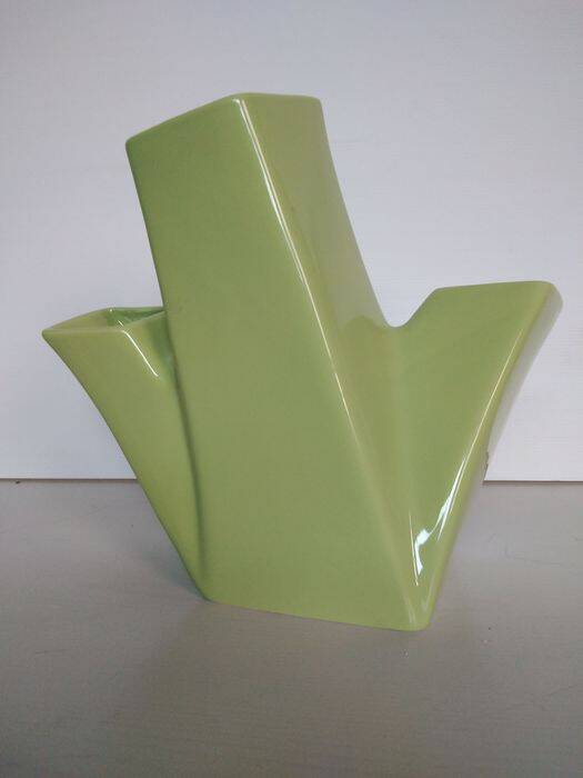 Vintage Trinava Vase • Ceramic • Hani Rashid • Alessi • 2000