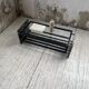 80s Italian marble and glass coffee table