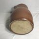 Former ceramics pitcher marron int white years 60 art de la table vintage