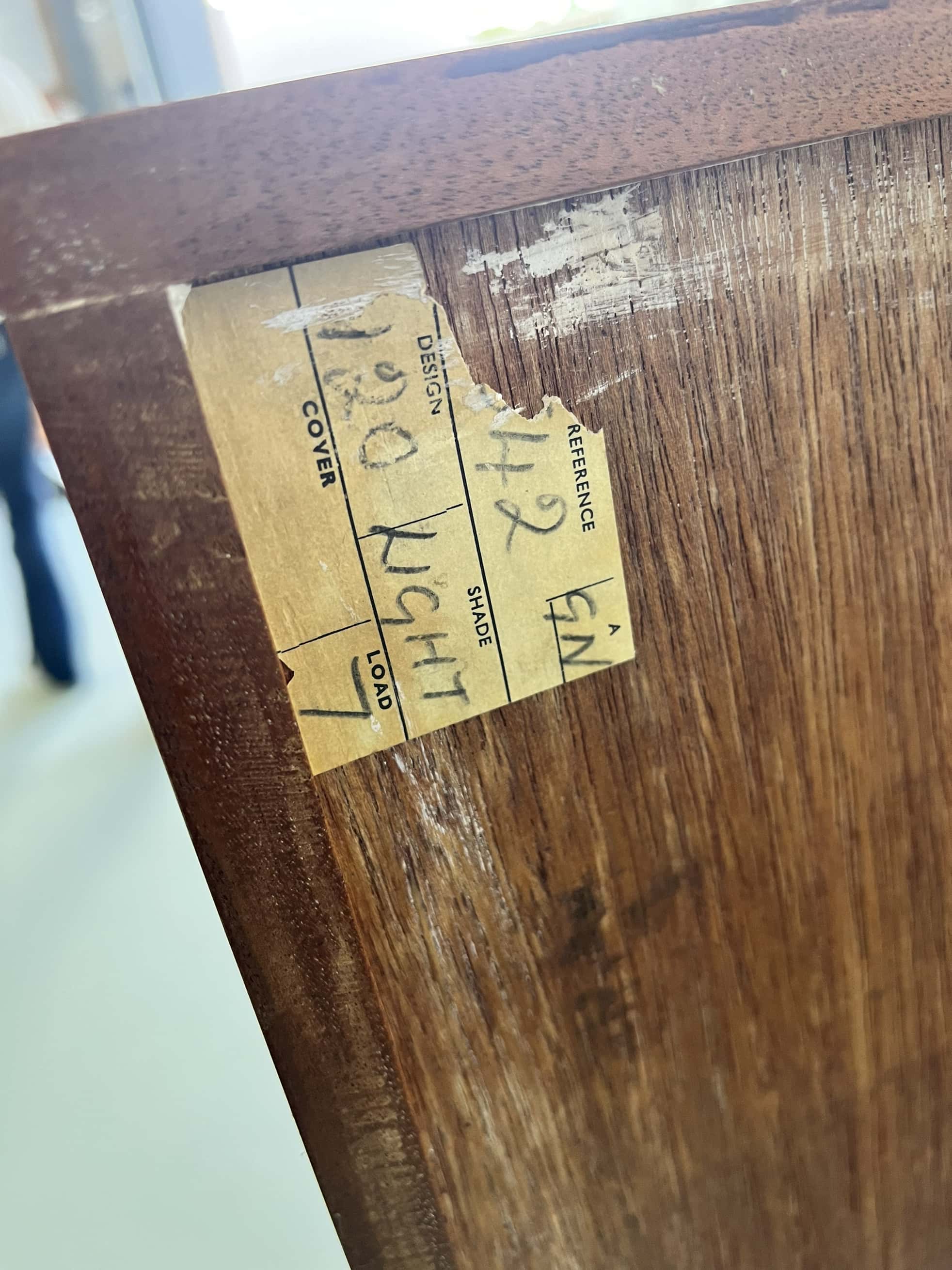 Vintage secretary desk English, Sutcliffe of Todmorden