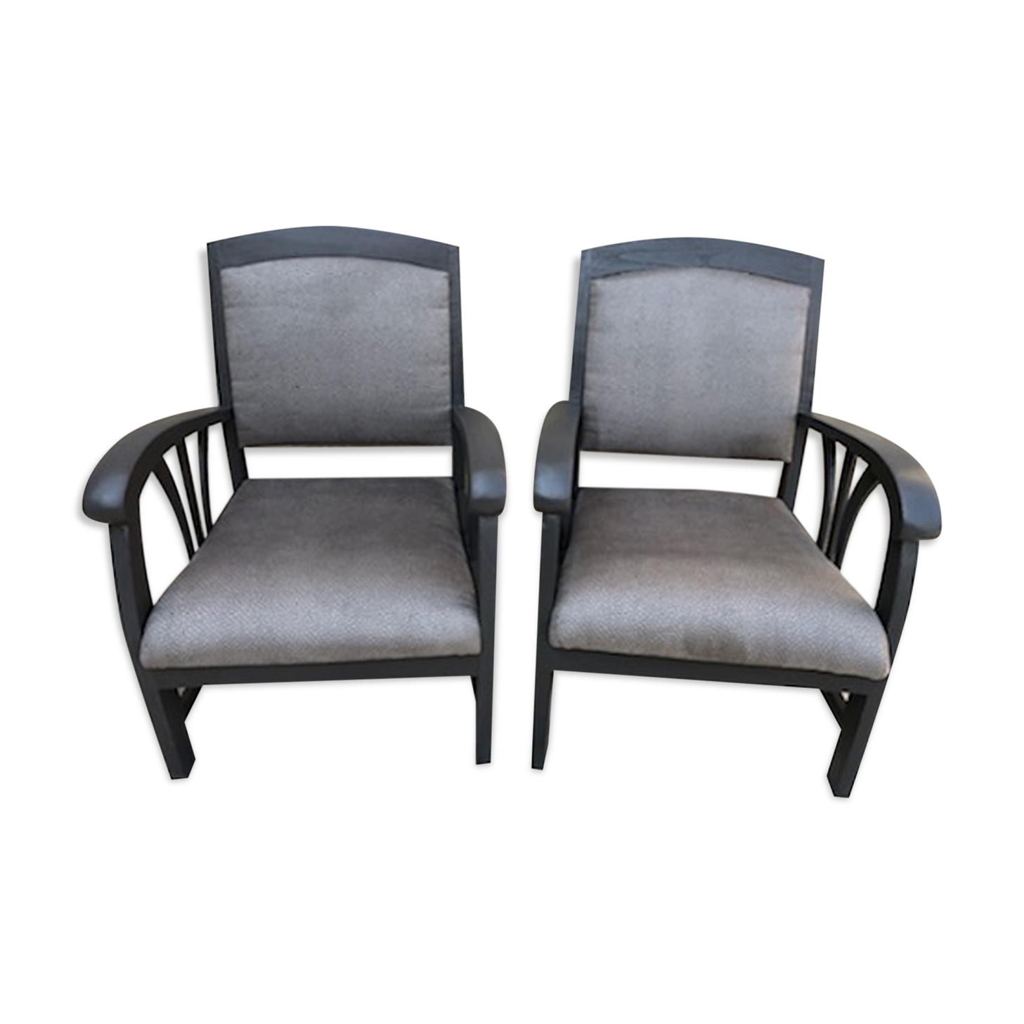 Vintage Colonial Armchairs