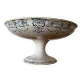 Earthenware compote dish KG Luneville