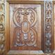 Paravent vintage antiques en bois massif scultpé