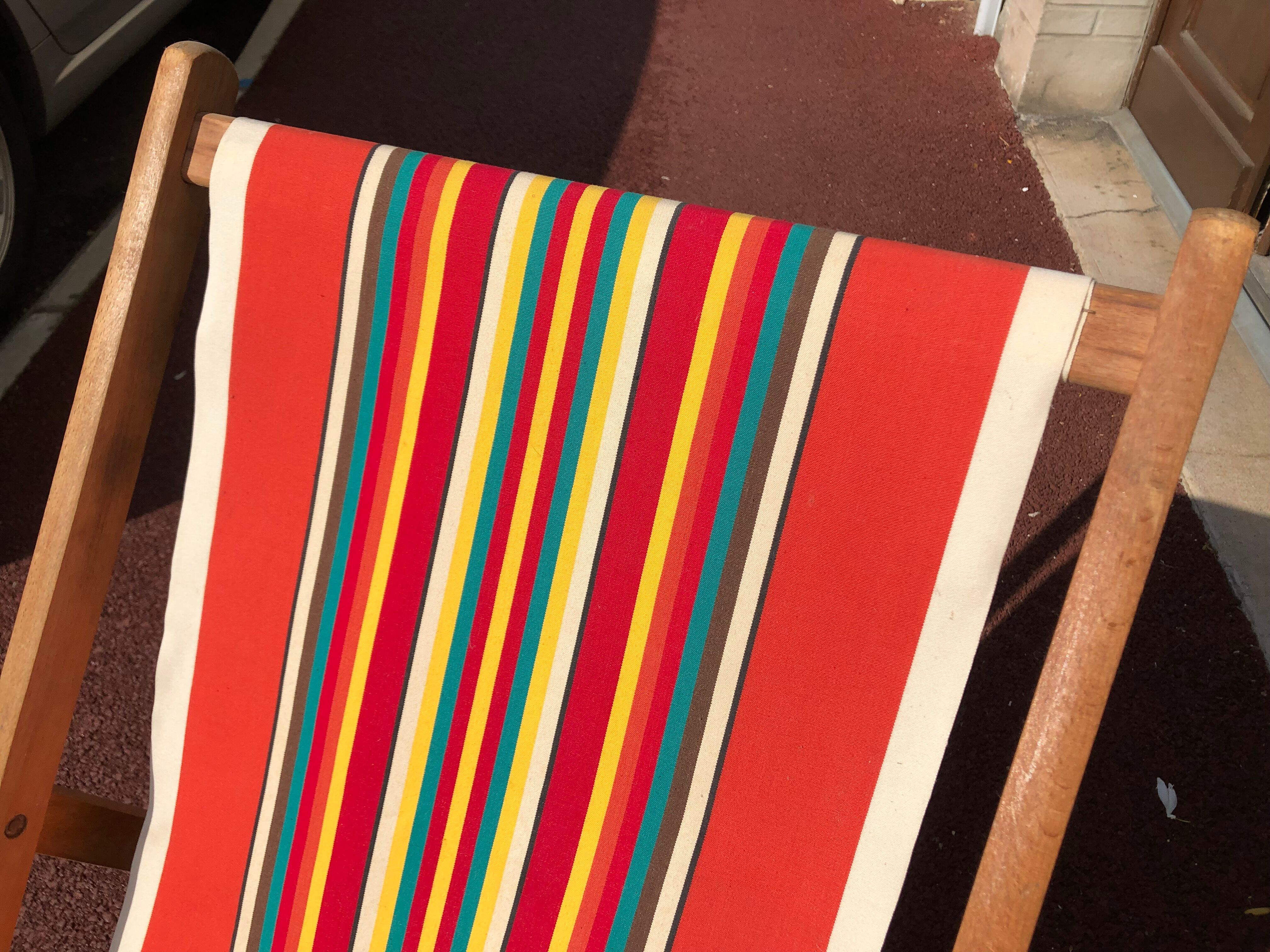 Chilean transat vintage stripes