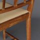 English arts & crafts oak side chair. 1930s