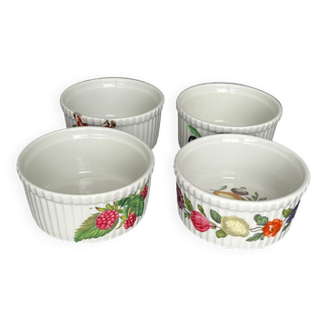 Set of 4 ramekins in Paris porcelain