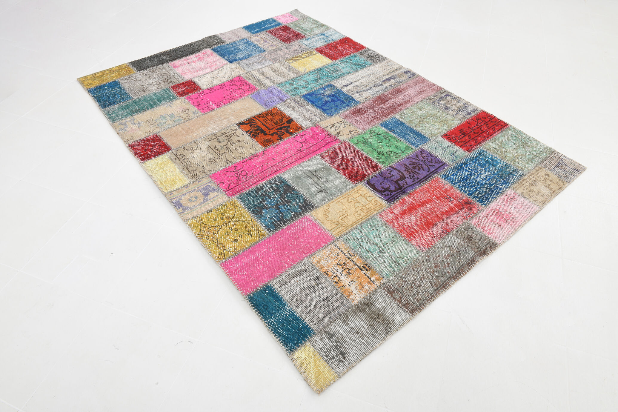 5x8 handmade antique turkish rug173 x241cm